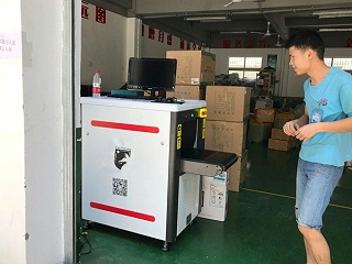 感谢深圳市鸿盛美达国际选择我们看门狗快递安检机